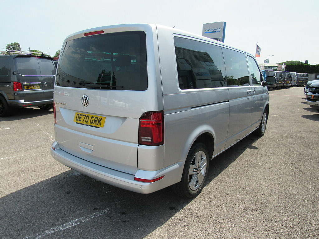 Volkswagen Transporter Shuttle Tdi Se 9 Seats 150 Bhp Lwb No Vat Van 2. Silver #6