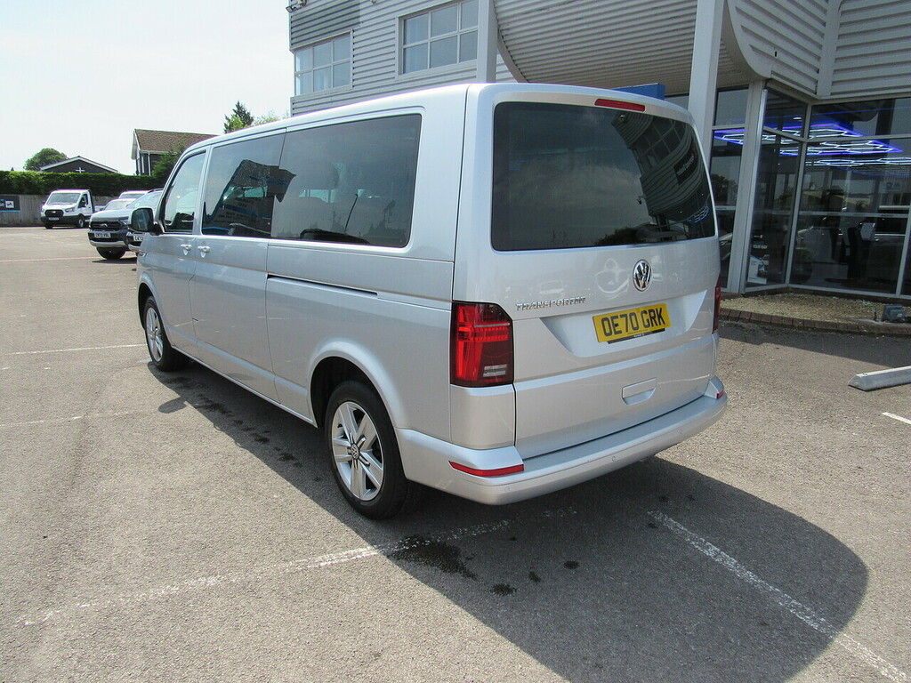 Volkswagen Transporter Shuttle Tdi Se 9 Seats 150 Bhp Lwb No Vat Van 2. Silver #4