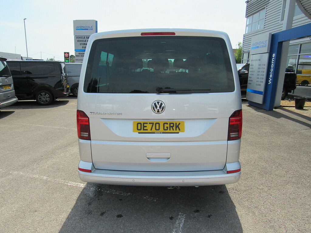 Volkswagen Transporter Shuttle Tdi Se 9 Seats 150 Bhp Lwb No Vat Van 2. Silver #5