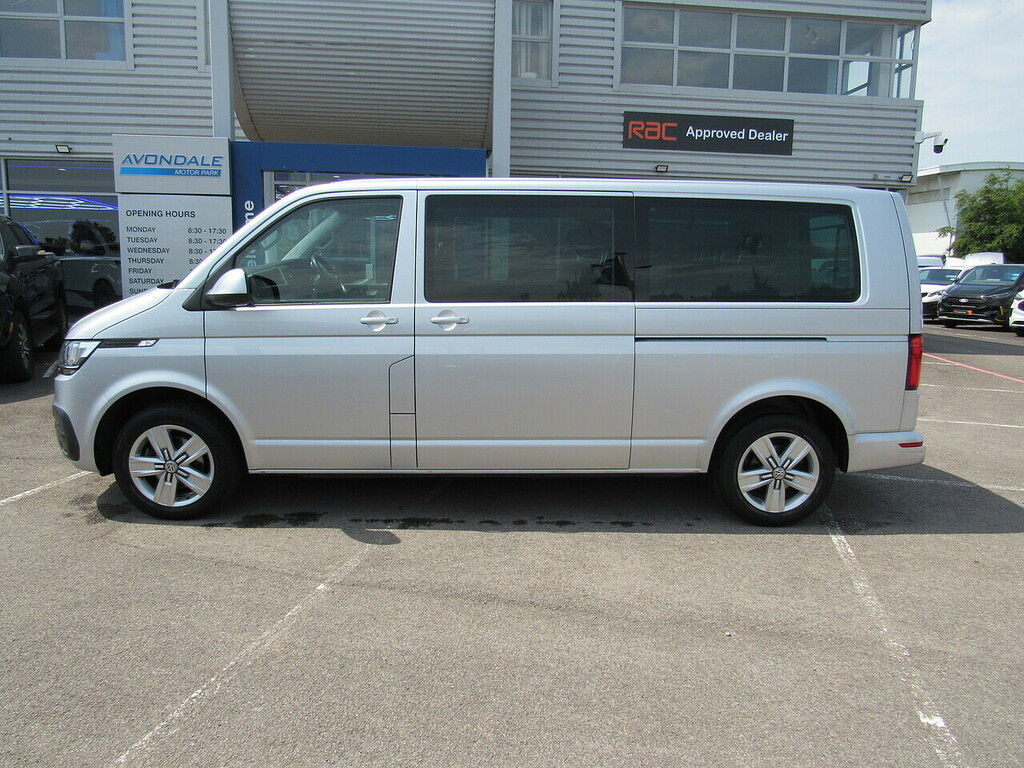 Volkswagen Transporter Shuttle Tdi Se 9 Seats 150 Bhp Lwb No Vat Van 2. Silver #3