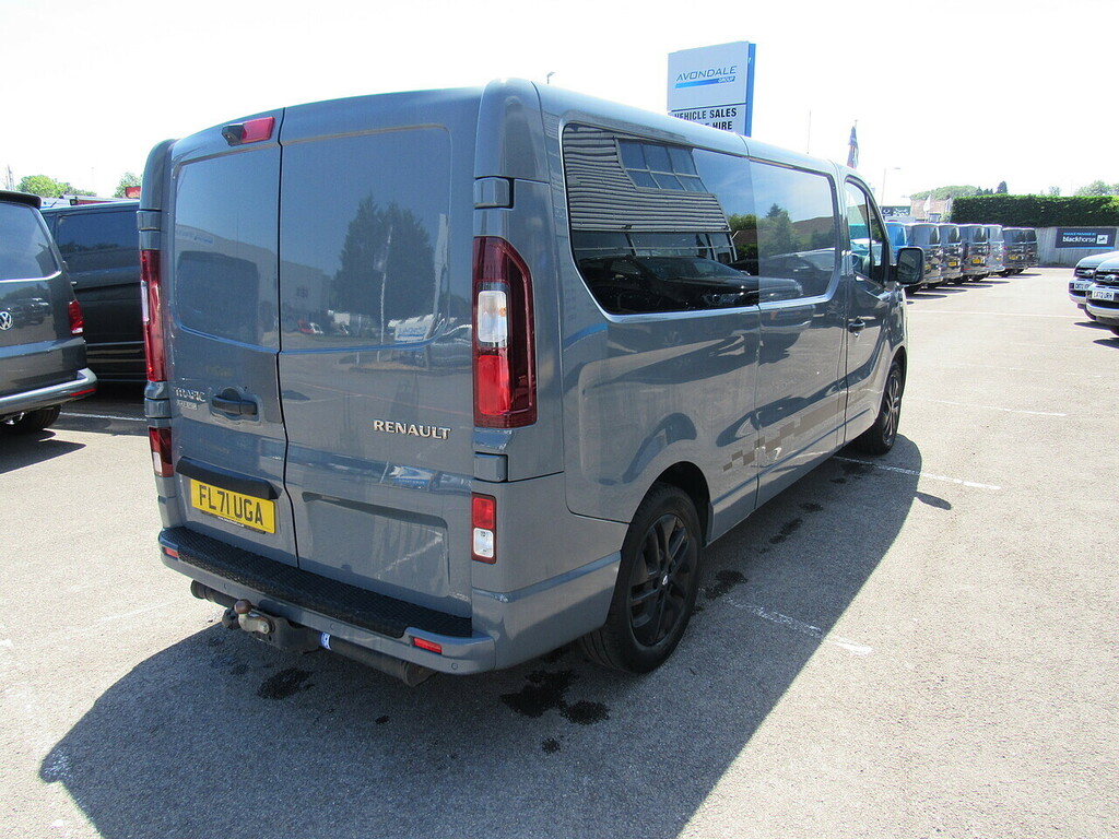 Renault Trafic 2.0 Dci Energy 30 Black Edition Panel Van Dies Grey #4