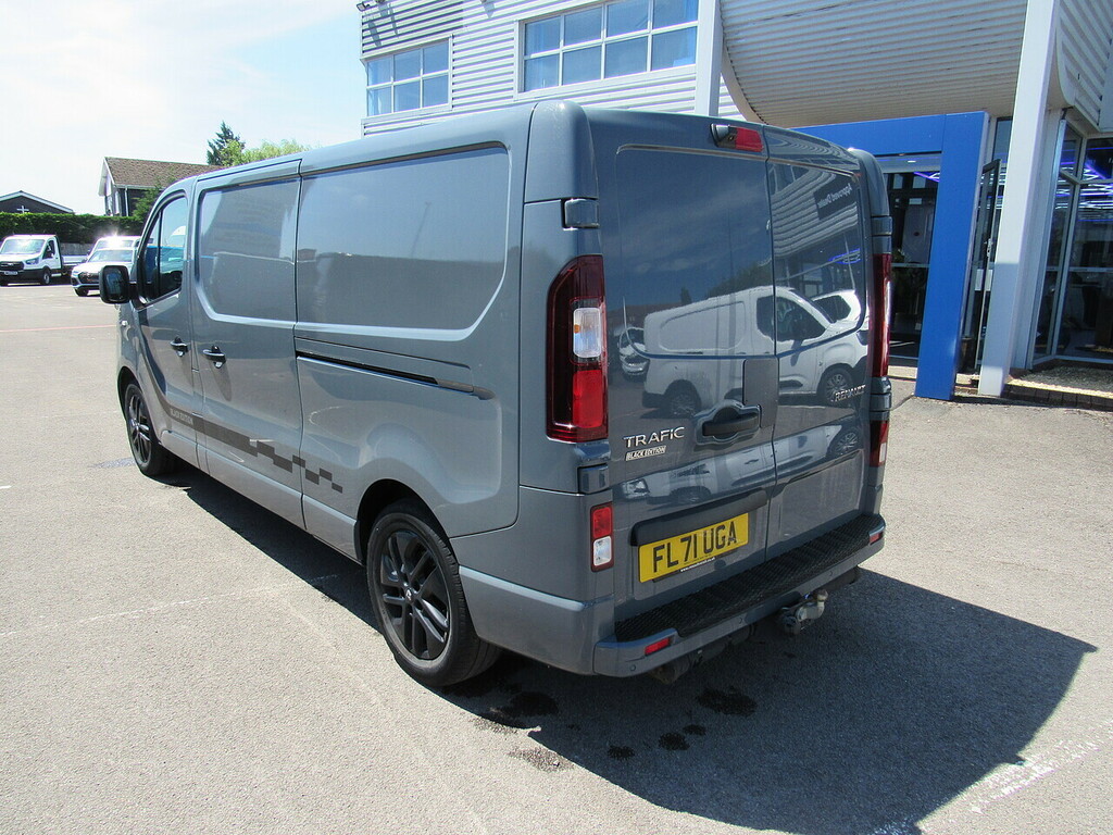 Renault Trafic 2.0 Dci Energy 30 Black Edition Panel Van Dies Grey #3
