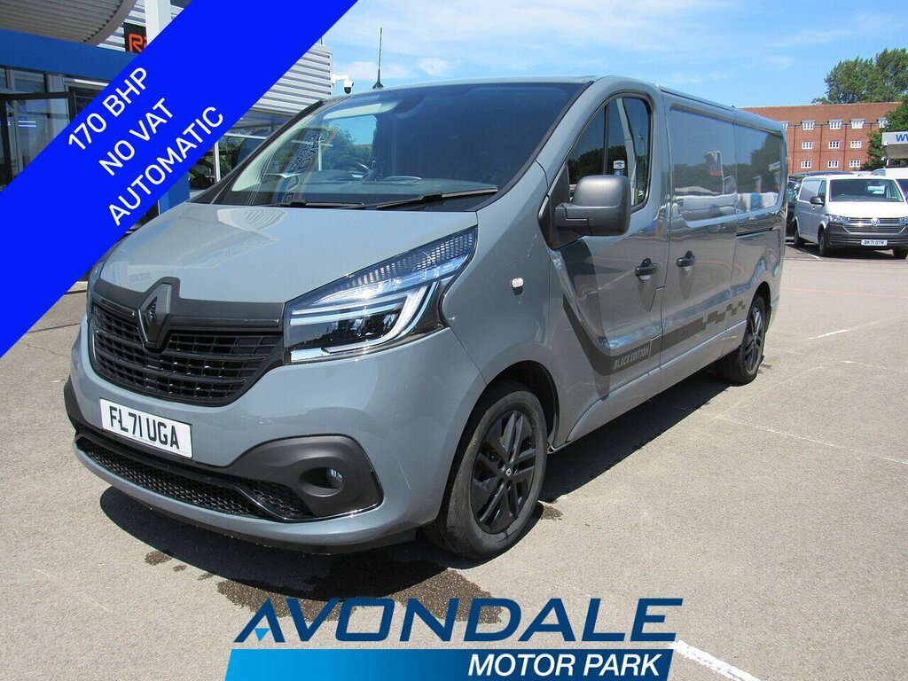 Renault Trafic 2.0 Dci Energy 30 Black Edition Panel Van Dies Grey