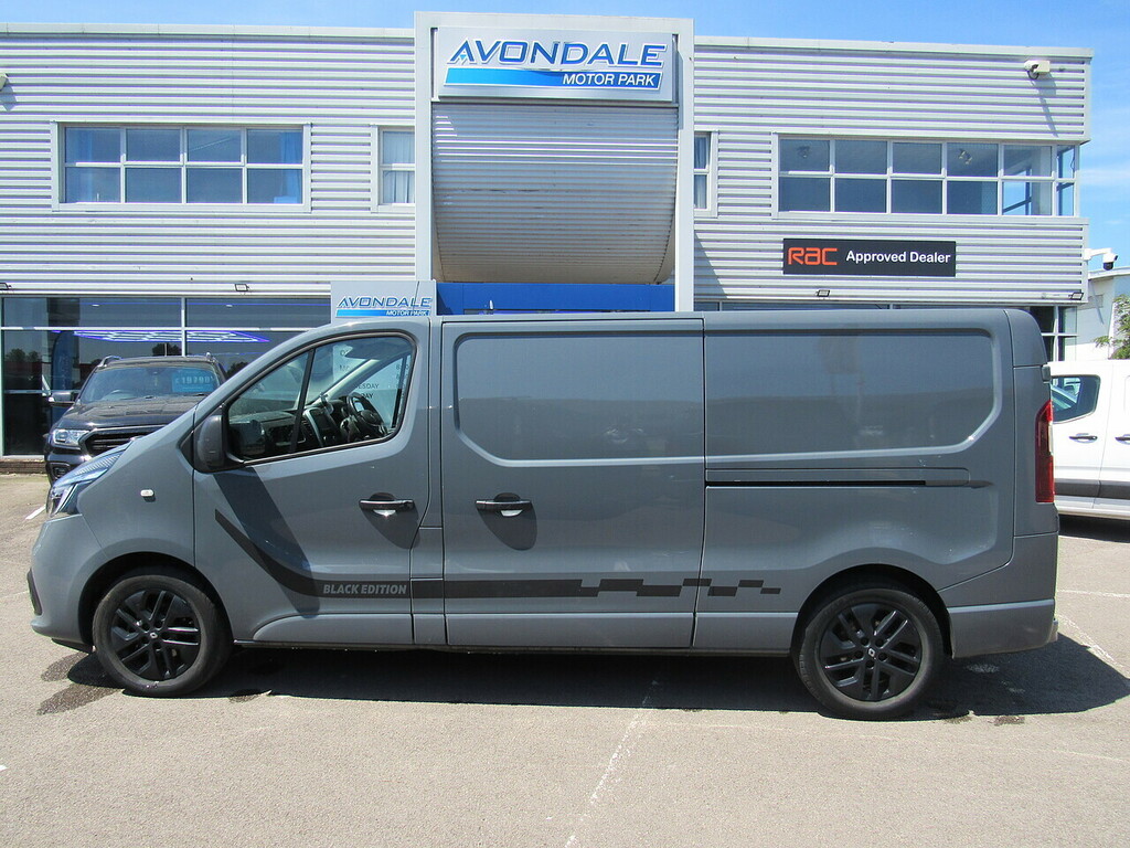 Renault Trafic 2.0 Dci Energy 30 Black Edition Panel Van Dies Grey #2