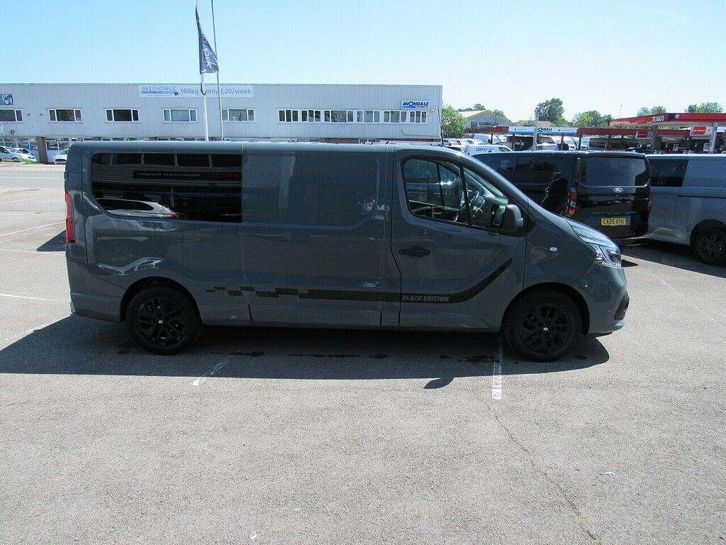 Renault Trafic 2.0 Dci Energy 30 Black Edition Panel Van Dies Grey #5