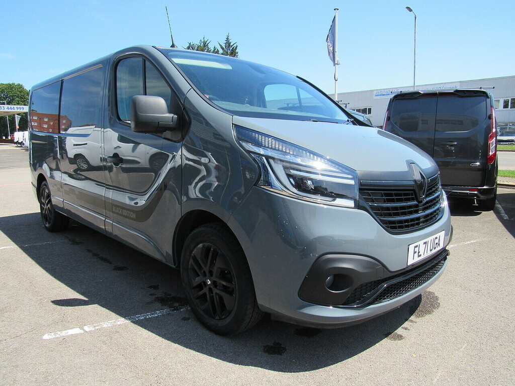 Renault Trafic 2.0 Dci Energy 30 Black Edition Panel Van Dies Grey #6
