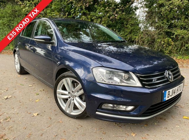 Volkswagen Passat 1.6 R Line Tdi Bluemotion Technology 105 Bhp Blue