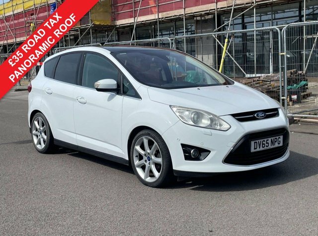 Ford C-Max 1.6 Tdci Titanium X Mpv Euro 5 White