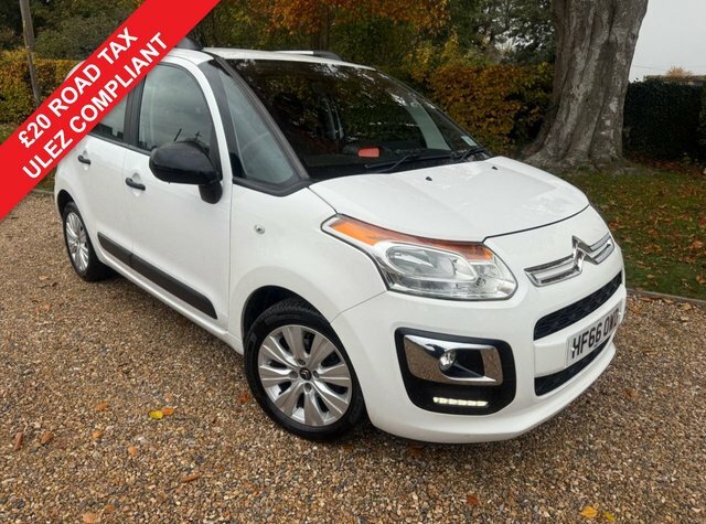 Citroen C3 Picasso 1.6 Bluehdi Edition Mpv Euro 6 White
