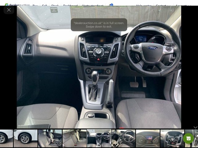 Ford Focus 1.6 Titanium Navigator Hatchback WP14WZR White #5