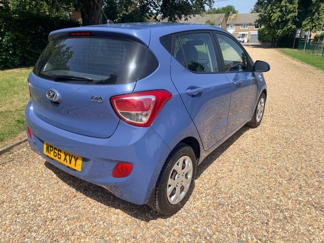 Hyundai I10 1.0 Se Hatchback Euro 5 66 Ps Blue #4