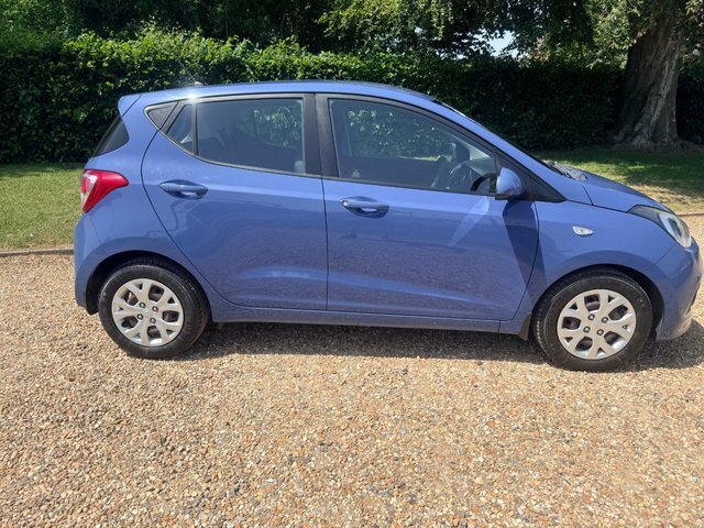 Hyundai I10 1.0 Se Hatchback Euro 5 66 Ps Blue #3