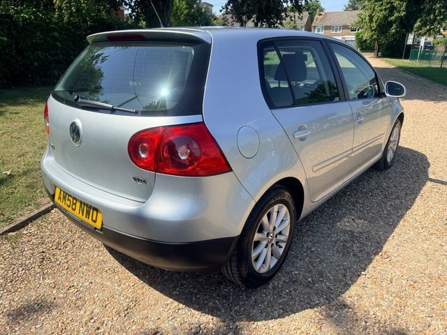 Volkswagen Golf 2.0 Tdi Gt Sport Silver #4
