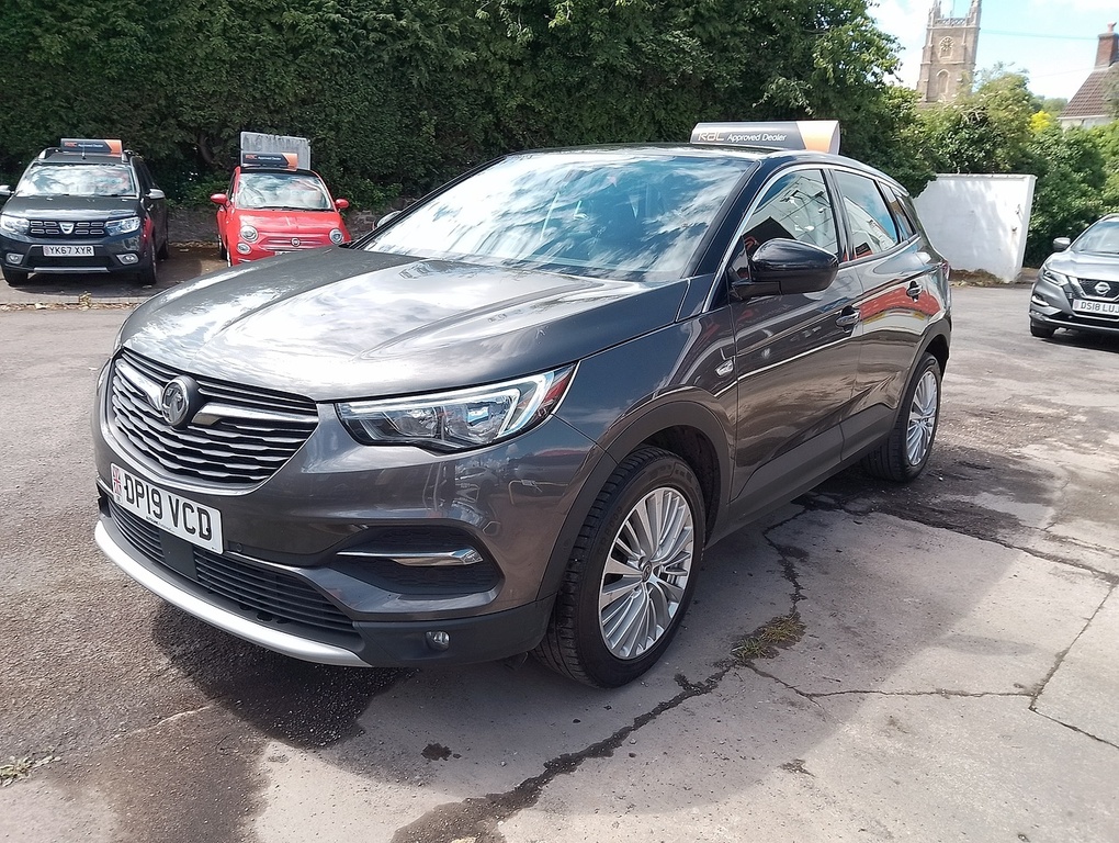 Vauxhall Grandland X Turbo D Blueinjection Sport Nav DP19VCD Grey #4