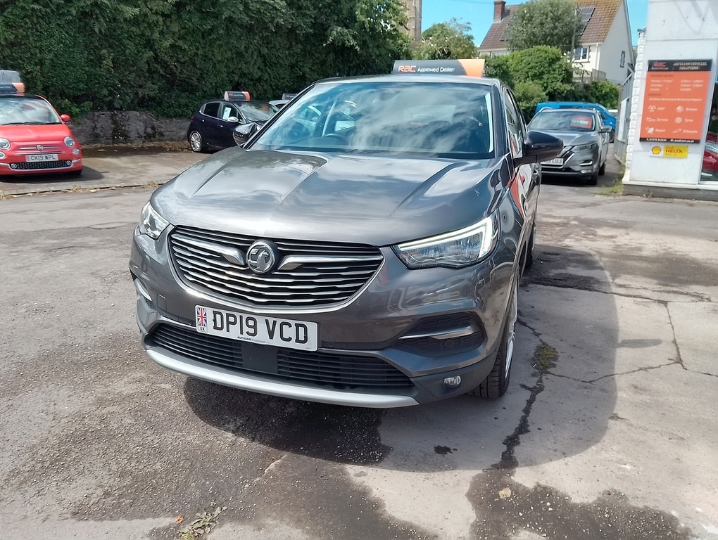 Vauxhall Grandland X Turbo D Blueinjection Sport Nav DP19VCD Grey #3