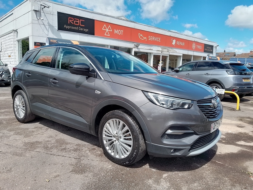 Vauxhall Grandland X Turbo D Blueinjection Sport Nav Grey