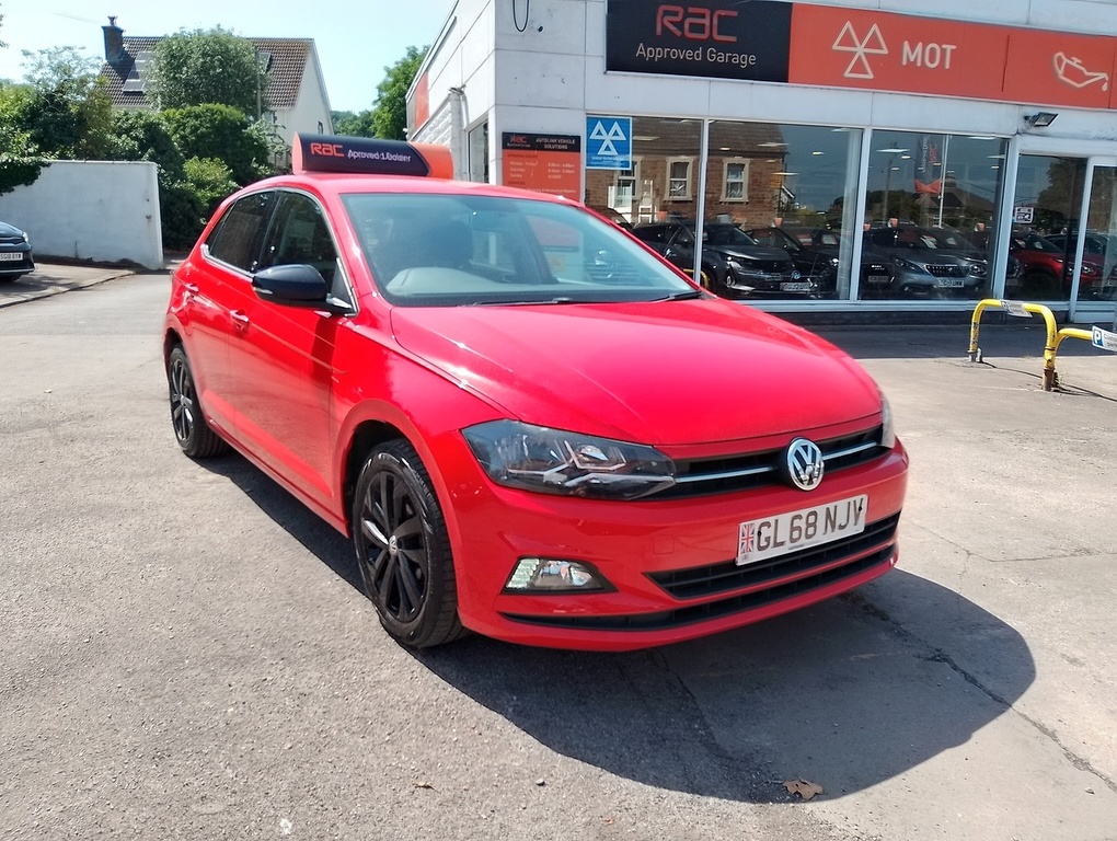 Volkswagen Polo Tsi Beats GL68NJV Red #3