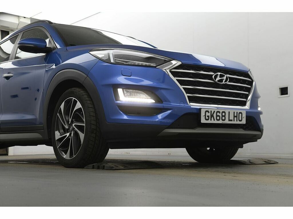 Hyundai Tucson Crdi Premium Se Blue #4