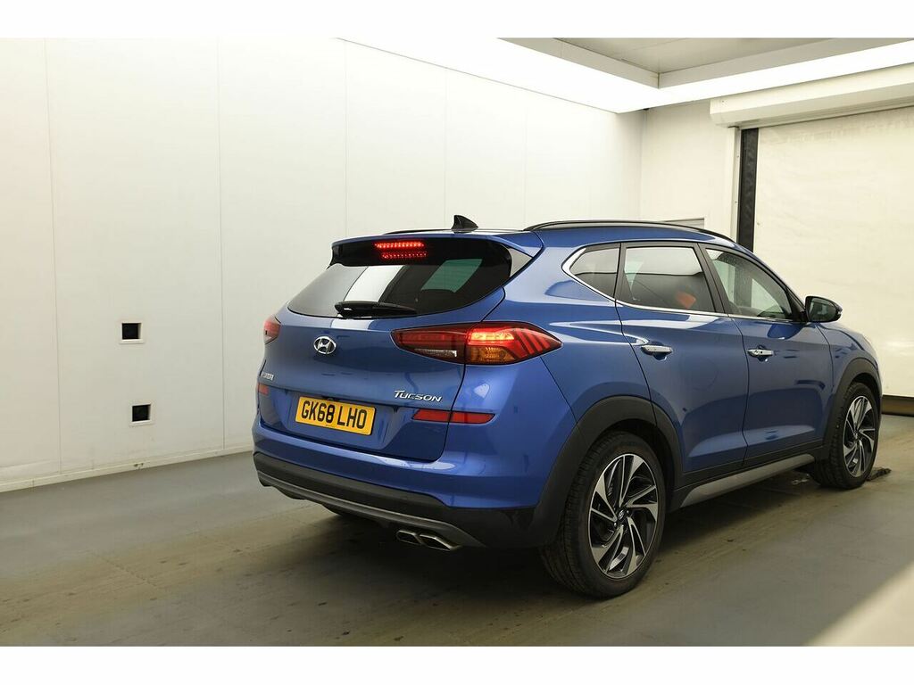 Hyundai Tucson Crdi Premium Se Blue #6