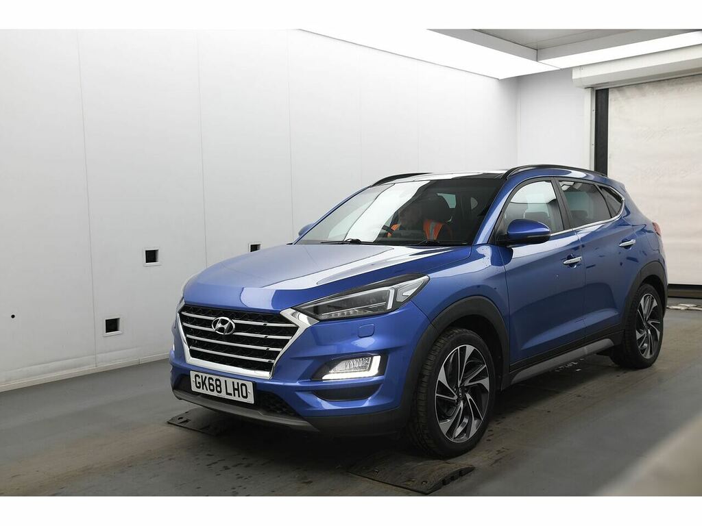 Hyundai Tucson Crdi Premium Se Blue #2