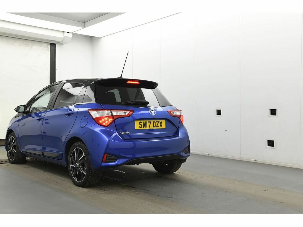 Toyota Yaris Vvt-i Blue Bi-tone Blue #6