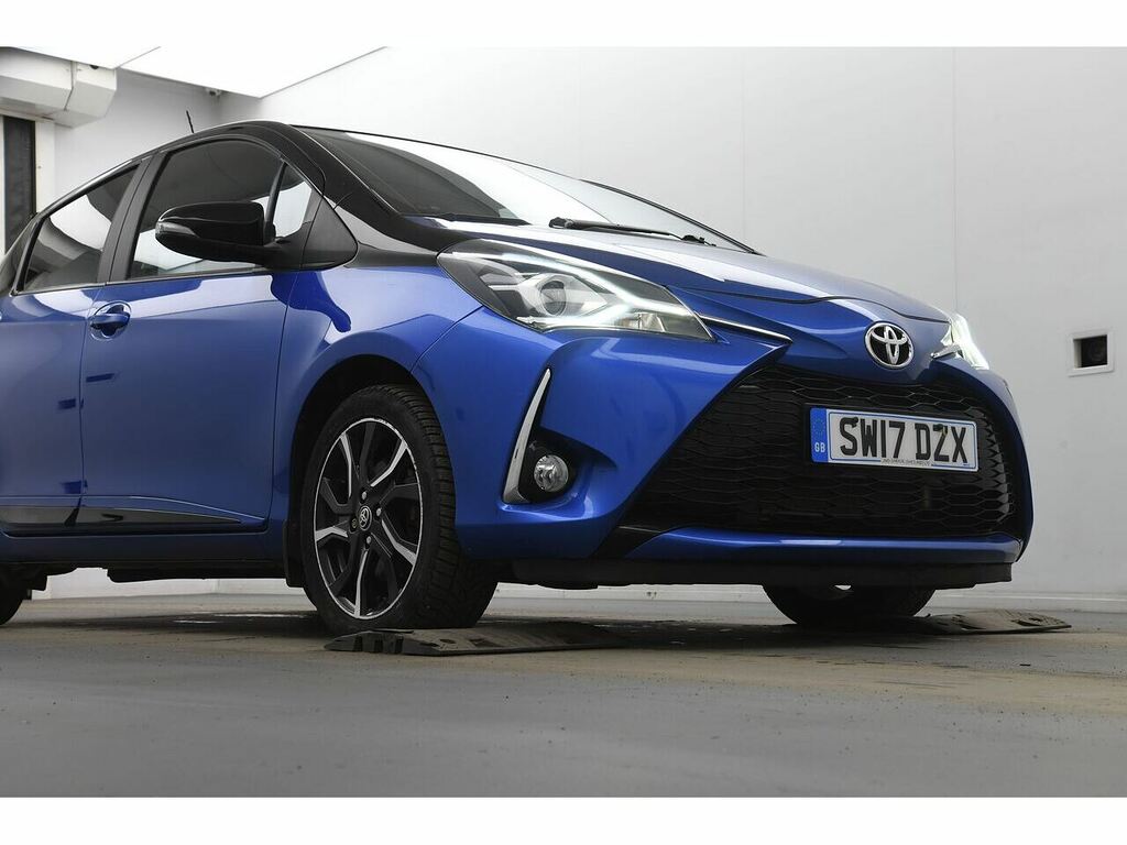 Toyota Yaris Vvt-i Blue Bi-tone Blue #2