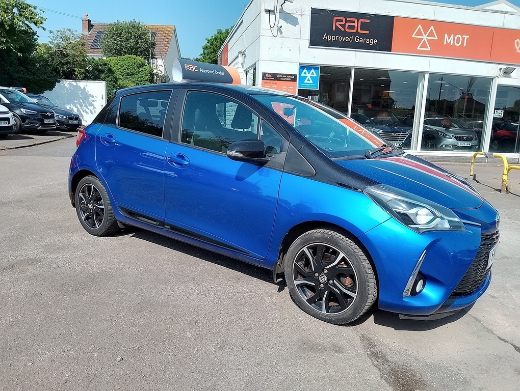 Toyota Yaris Vvt-i Blue Bi-tone SW17DZX Blue #3