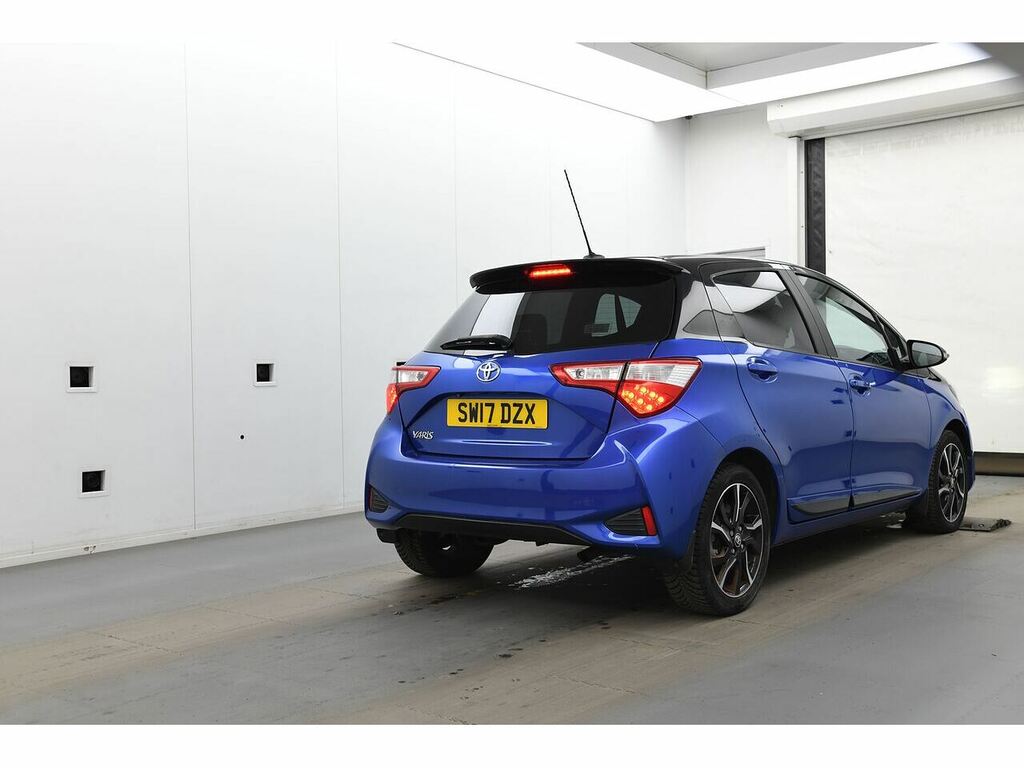 Toyota Yaris Vvt-i Blue Bi-tone Blue #4