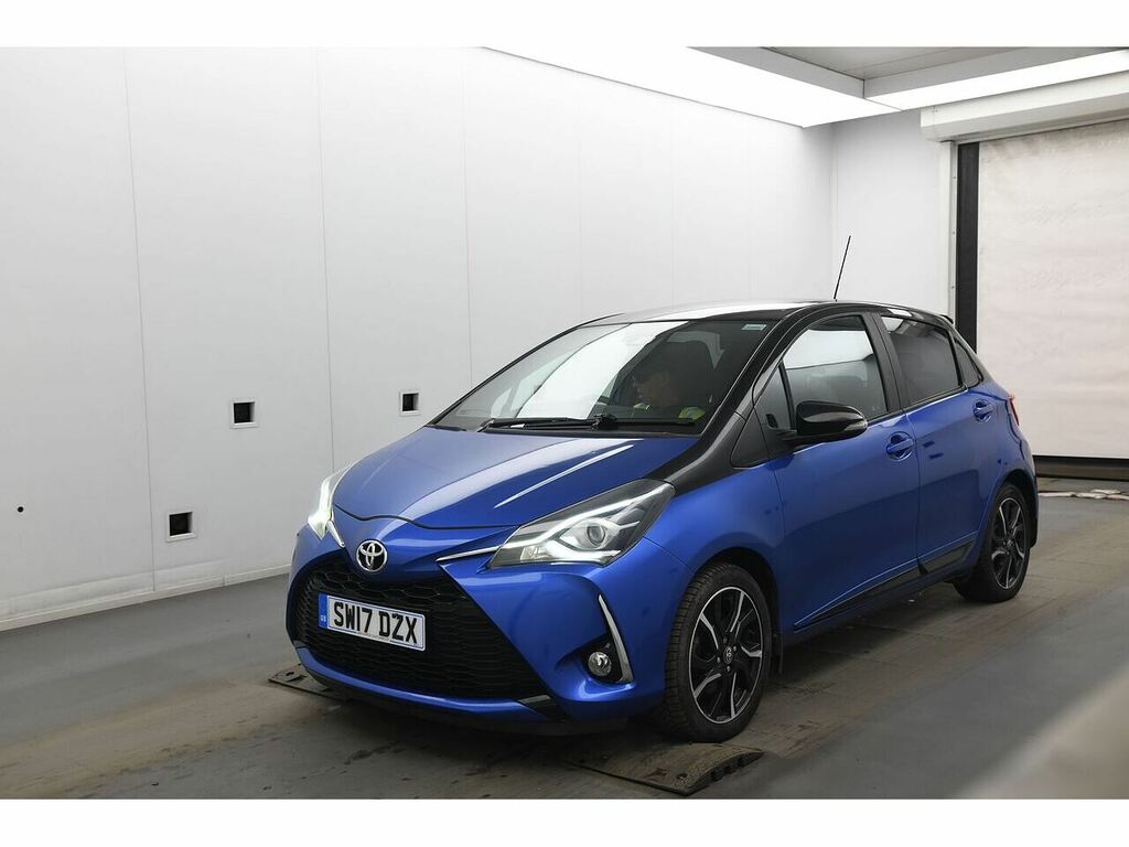 Toyota Yaris Vvt-i Blue Bi-tone Blue