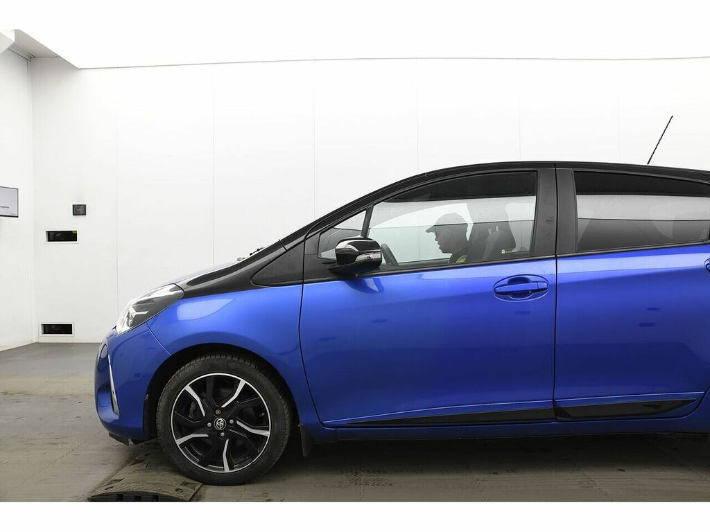Toyota Yaris Vvt-i Blue Bi-tone Blue #5