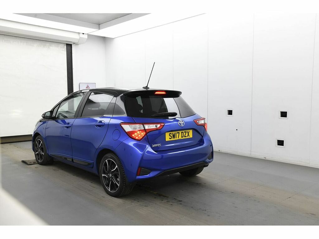 Toyota Yaris Vvt-i Blue Bi-tone Blue #3