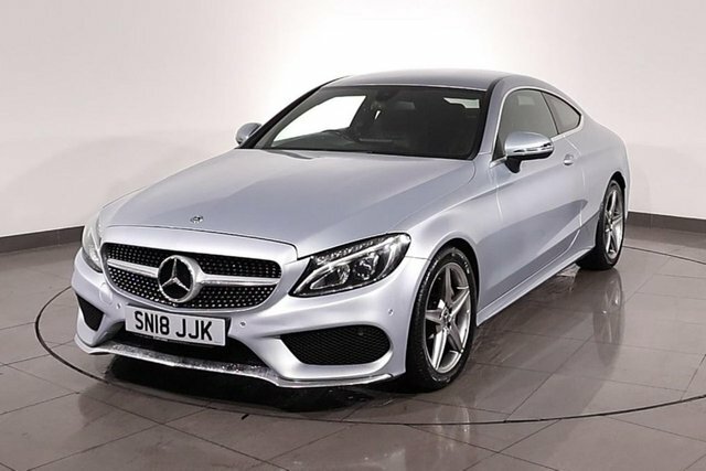 Mercedes-Benz C Class 2.1 C220d Amg Line Coupe G-tronic Euro Silver #5