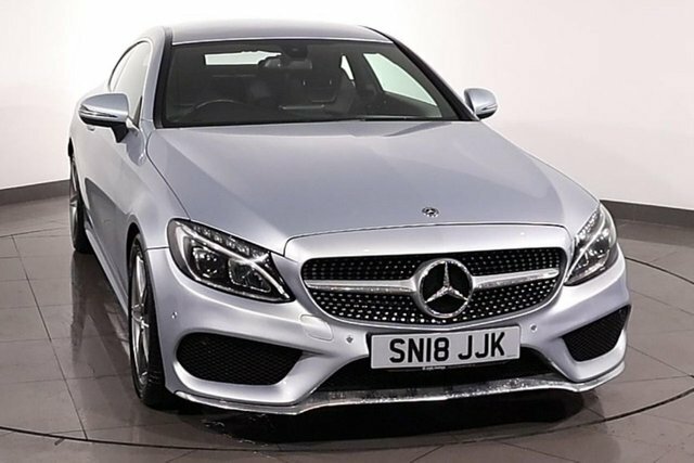 Mercedes-Benz C Class 2.1 C220d Amg Line Coupe G-tronic Euro Silver #6