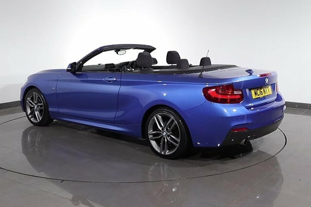 BMW 2 Series 1.5 218I M Sport Convertible Eur Blue #2
