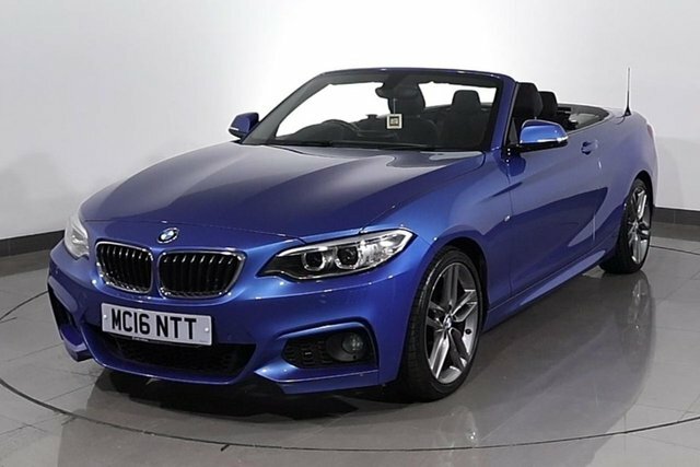 BMW 2 Series 1.5 218I M Sport Convertible Eur Blue #5