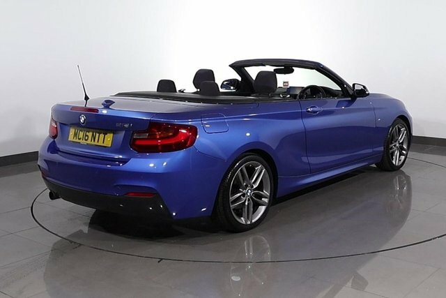 BMW 2 Series 1.5 218I M Sport Convertible Eur Blue #6