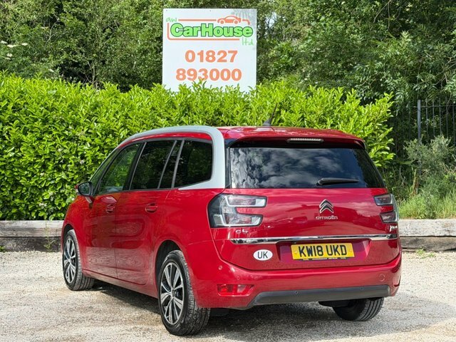 Citroen Grand C4 Picasso 1.2 Puretech Flair Mpv Red #3