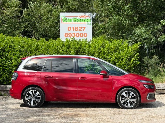 Citroen Grand C4 Picasso 1.2 Puretech Flair Mpv Red #5