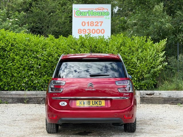 Citroen Grand C4 Picasso 1.2 Puretech Flair Mpv Red #6