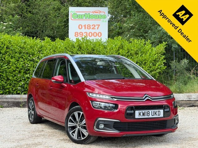 Citroen Grand C4 Picasso 1.2 Puretech Flair Mpv Red