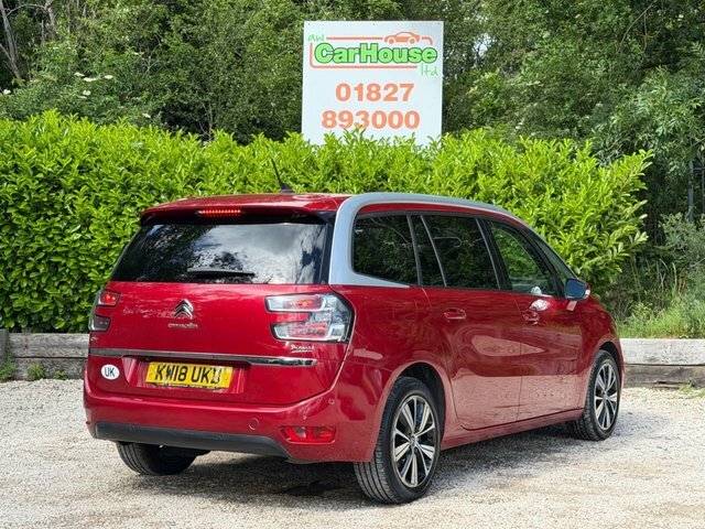 Citroen Grand C4 Picasso 1.2 Puretech Flair Mpv Red #2
