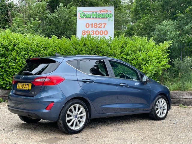 Ford Fiesta 1.0T Ecoboost Mhev Titanium YT70ZTL Blue #3
