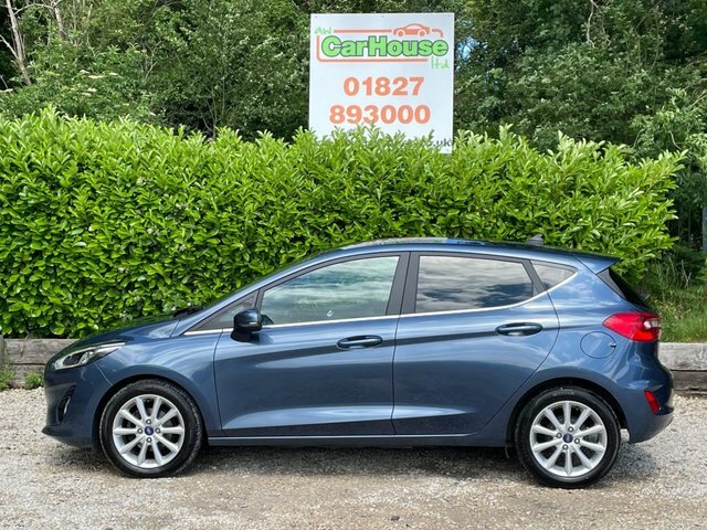 Ford Fiesta 1.0T Ecoboost Mhev Titanium YT70ZTL Blue #6