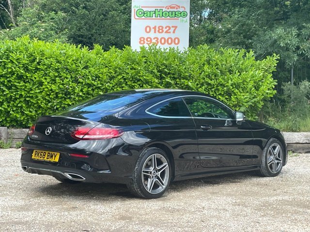 Mercedes-Benz C Class 2.0 C220d Amg Line RK68BMY Black #3