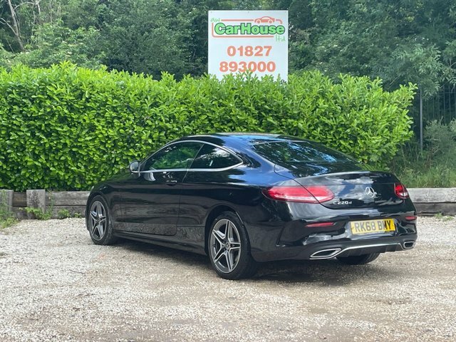 Mercedes-Benz C Class 2.0 C220d Amg Line RK68BMY Black #4