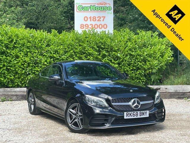 Mercedes-Benz C Class 2.0 C220d Amg Line Black