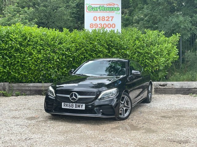 Mercedes-Benz C Class 2.0 C220d Amg Line RK68BMY Black #6