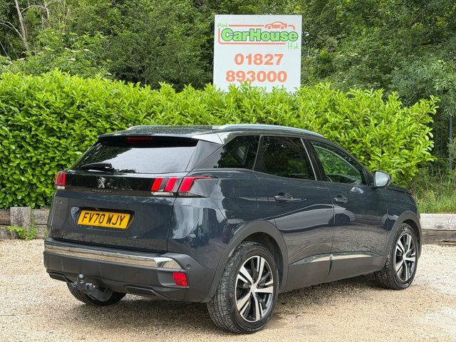 Peugeot 3008 1.5 Bluehdi Allure Suv FV70WJY Grey #2