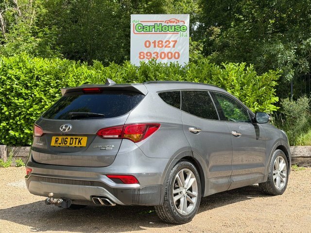 Hyundai Santa Fe 2.2 Crdi Blue Drive Silver #2