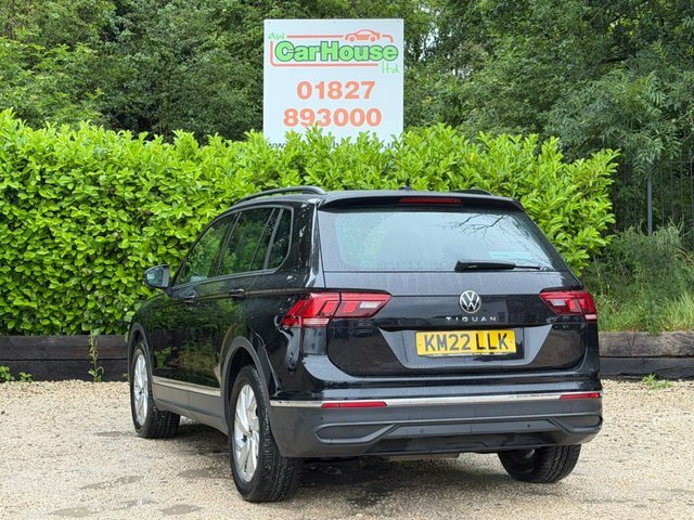 Volkswagen Tiguan 2.0 Tdi Life Suv KM22LLX Black #3